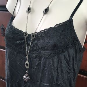 Hinged Charm Filagree Genie Bottle Necklace